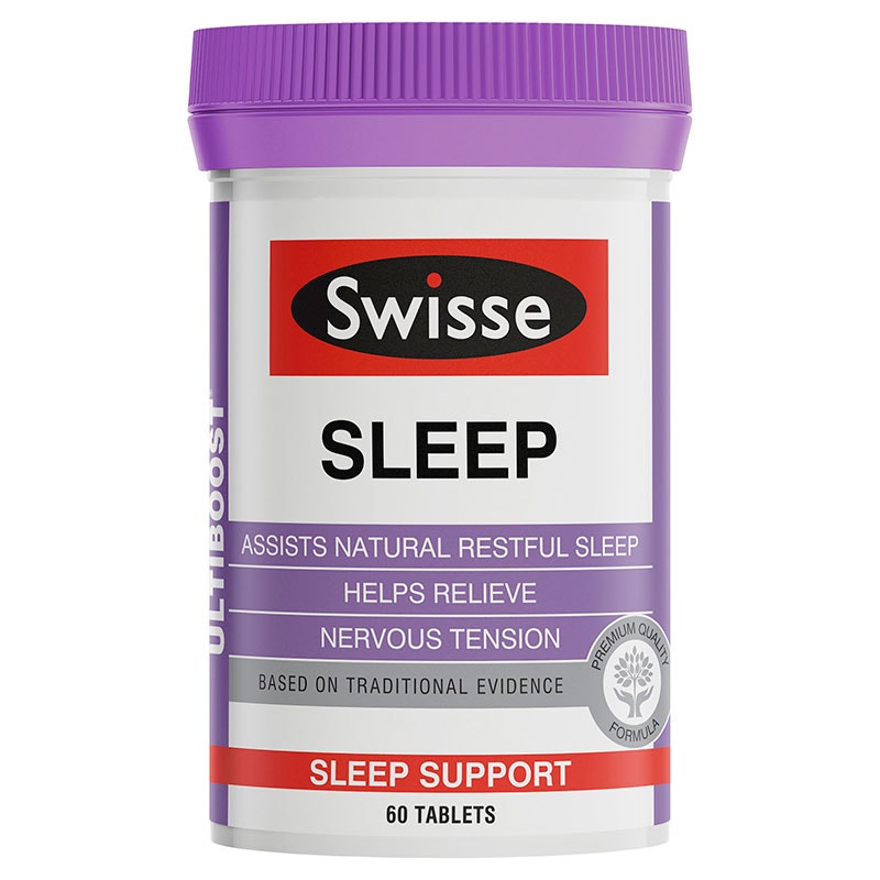 Swisse 天然睡眠片 60粒 （促進睡眠 改善睡眠質量）